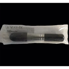 New Sealed Avon 5” Brush Makeup Powder Face Long Black Handle Cosmetic 