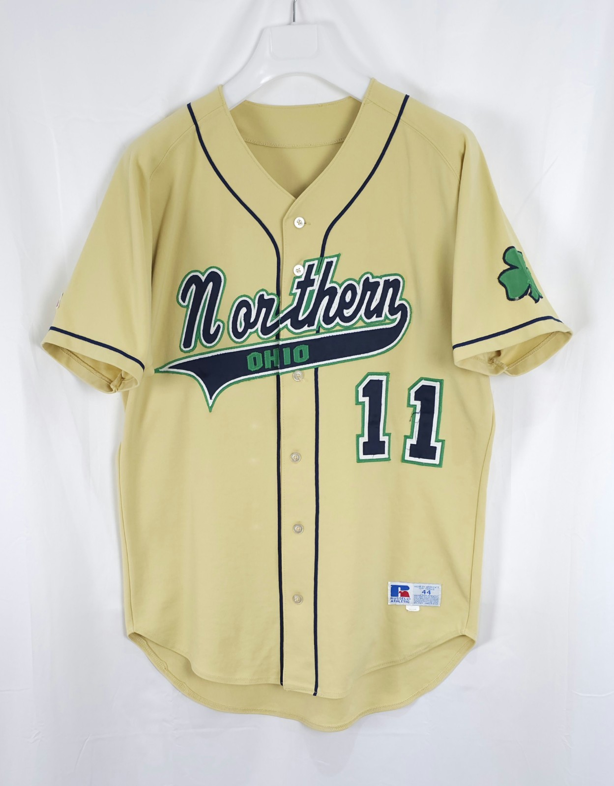 ​Jersey de béisbol vintage Russell Athletic Ohio Northern University para hombre 44 años 90