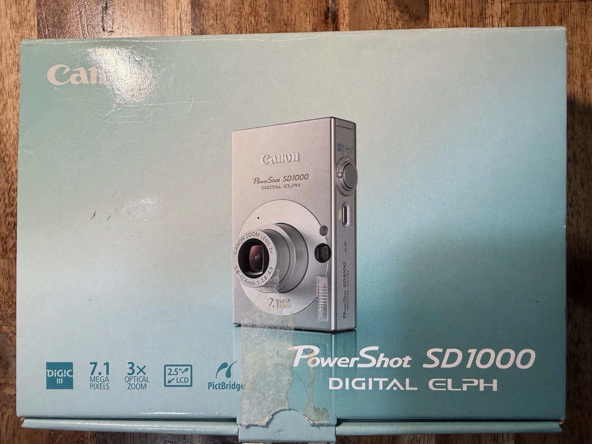 Canon PowerShot SD1000 Digital Cameras for sale | eBay