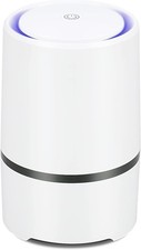 Image of Portable HEPA Air Purifier USB Desktop Air Cleaner with Night Light Low Noise