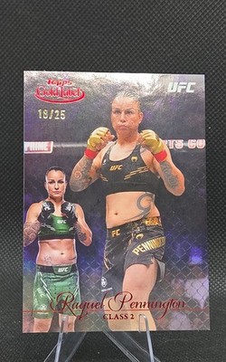 2024 Topps Gold Label UFC - Raquel Pennington #18 Class 2 Red /25