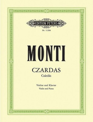 Czardas (for Violin and Piano): f? 1/4 r Violine und Klavier by Vittorio Monti (