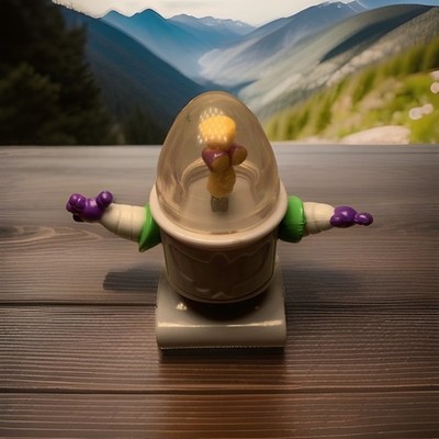 Buzz Lightyear of Star Command XR Robot Mini Figure McDonald's Toy Story. T3