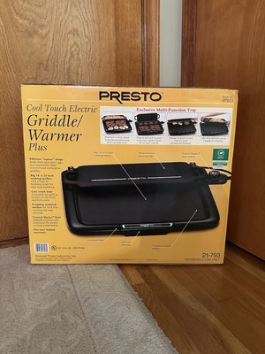 Presto  Cool-Touch Electric Griddle/Warmer Plus | 14'' x 15''