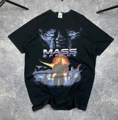 Mass Effect 2008 Xbox 360 Promo Graphic T-Shirt Video Game Tee S-5XL