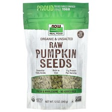 Now Foods Organic Pumpkin Seeds, 12 Ounce