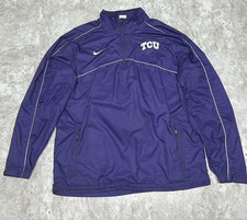Nike TCU Texas Christian University Jacket Mens Adult M Horned Frogs Logo 