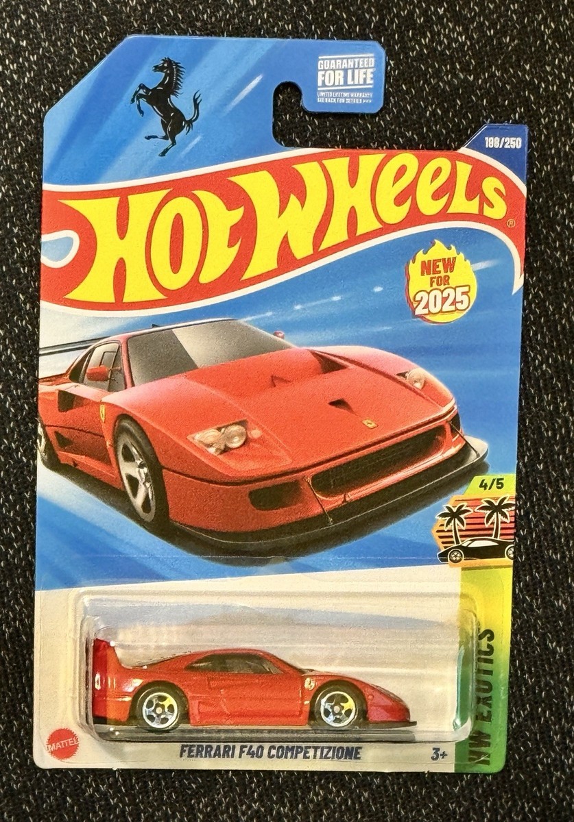 Hot Wheels NEW Case K 2025 Ferrari F40 Competizione | eBay