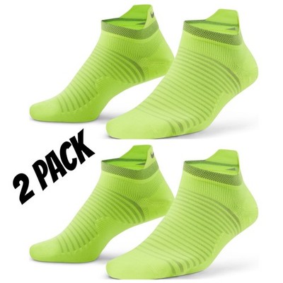2er Pack Nike Dri-FIT Spark Lightweight No Show Laufsocken DA3589-702 Volt