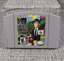 Blues Brothers 2000 (Nintendo 64, 2000) Authentic Tested Working NUS-NBPE-USA