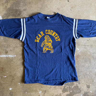 70s VINTAGE KODIAK HIGH SCHOOL BEARS T-SHIRT SZ S KODIAK, ALASKA