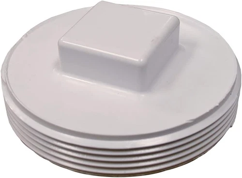 3-1/2 PVC RH Cleanout PLUG - Picture 2 of 12