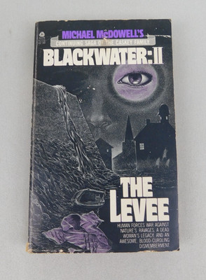 Blackwater 2 The Levee Michael McDowell 1983 Vintage Horror Paperback First Avon