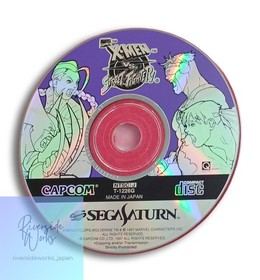 CAPCOM Sega Saturn X-MEN VS STREET FIGHTER Game