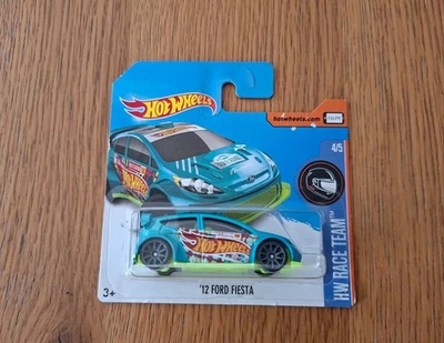 Hot Wheels Race Team series #4/5 _ 1/64 _ 2017 _  '12 Ford Fiesta - Photo 1/2