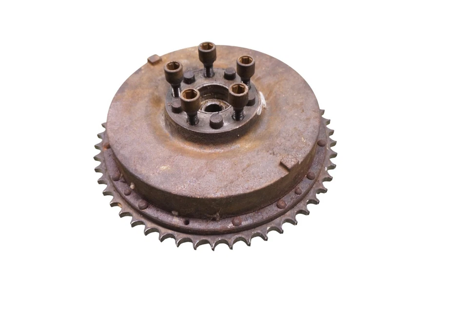 1969 Harley Shovelhead Panhead Fl Flh Duo Electra Glide *2902 Rear Brake + Drum  - Image 4 of 4