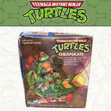 TMNT CheapSkate MISB 1991 Playmates Teenage Mutant Ninja Turtles
