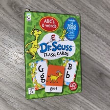 Dr. Seuss Flash Cards 35 Out Of 40 Cards Ages 3  35 Cards Short 5