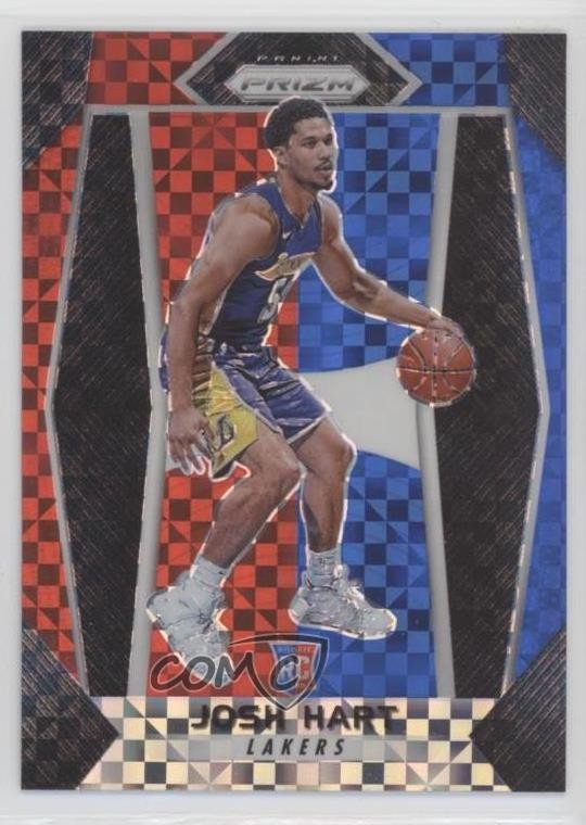 2017-18 Panini Prizm Red White & Blue Prizm Josh Hart #282 Rookie RC 3zh