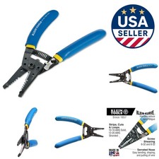Klein 11055 Wire Cutter & Stripper - Ergonomic, Cuts 10-18 AWG Solid/12-20 AW...