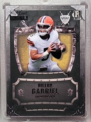 Wild Card Matte Weekend Warrior Dillon Gabriel Rookie 6/35 NCAA Football Browns