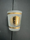 Vintage Paramount Star Trek United Federation Of Planets Frosted Shot Glass 1994