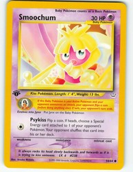 Smoochum 54/64 Neo Revelation 1st Edition