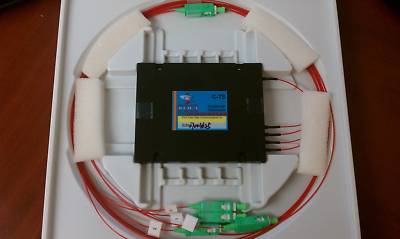 NEW FOCI C-TS Singlemode 1-to-4 Fiber Tree Coupler Splitter