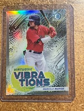 2022 Bowman Chrome Baseball Virtuosic Vibrations # VV-1 Marcelo Mayer