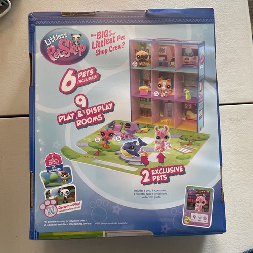 Littlest Pet Shop G7 2024 ~ juguetón hotel para mascotas con llama y delfines exclusivo ~ nuevo en paquete - Imagen 2 de 8
