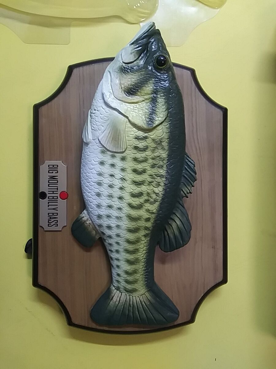 Vintage Big Mouth Billy Bass The Singing Sensation Original Vintage Big Mouth Billy Bass The Singing Sensation Original