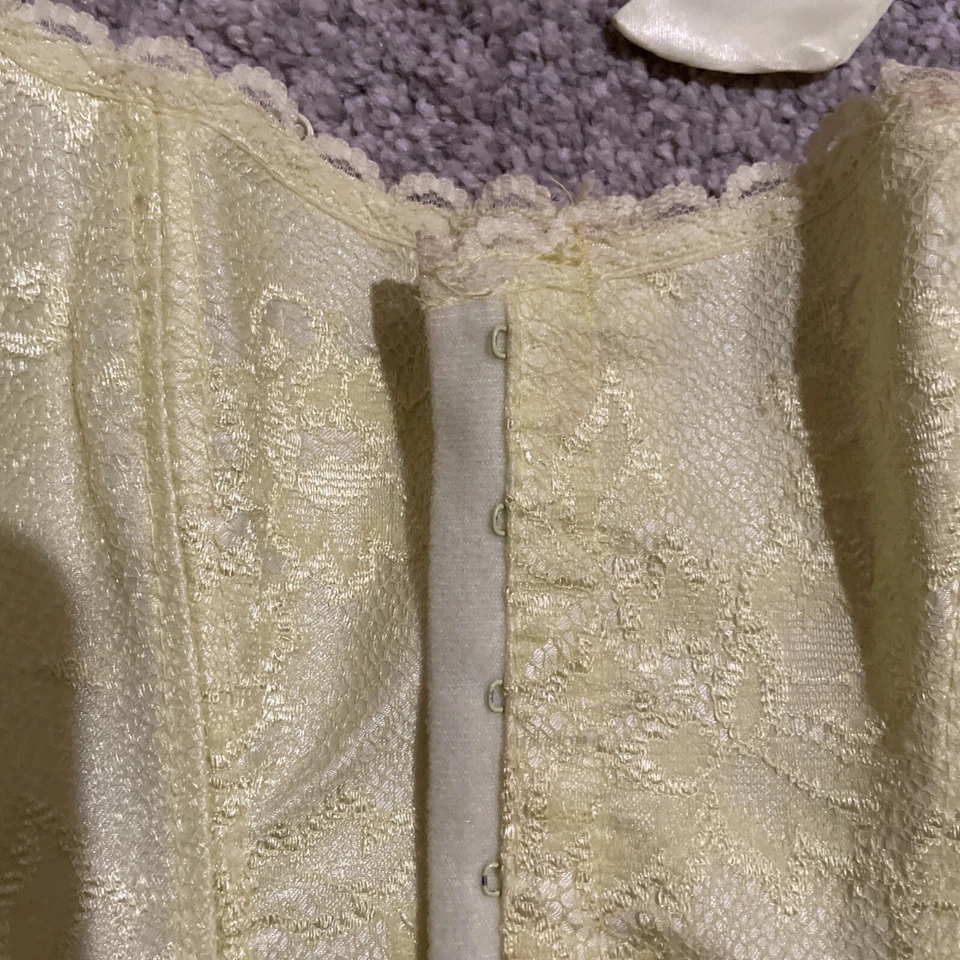 Top corsé amarillo brillante talla 36 Foto 4 de 4