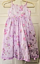 Adorable Pink/Purple Girls Dress/ Girls Apparel/ Girls Party /Easter/ Wedding Dr