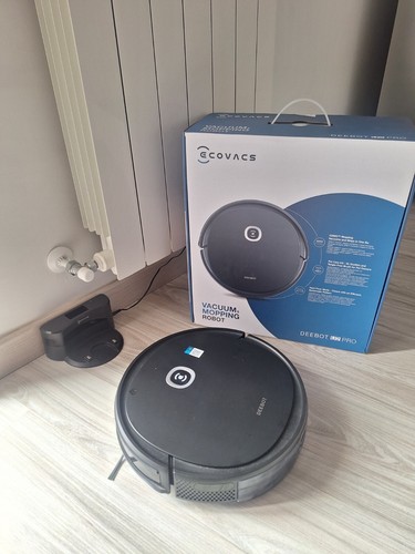 Robot aspirapolvere lavapavimenti Ecovacs Deebot U2 Pro per animali in casa