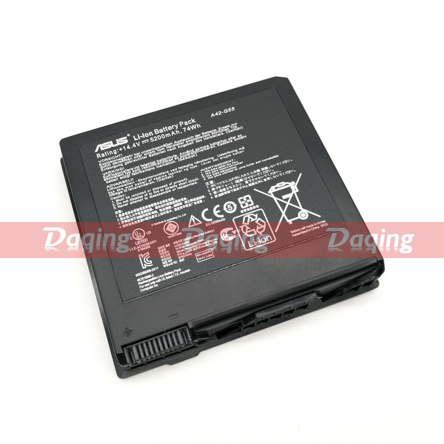 Аккумулятор asus g55v