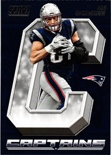 2018 Score Captains Football Card #19 Rob Gronkowski