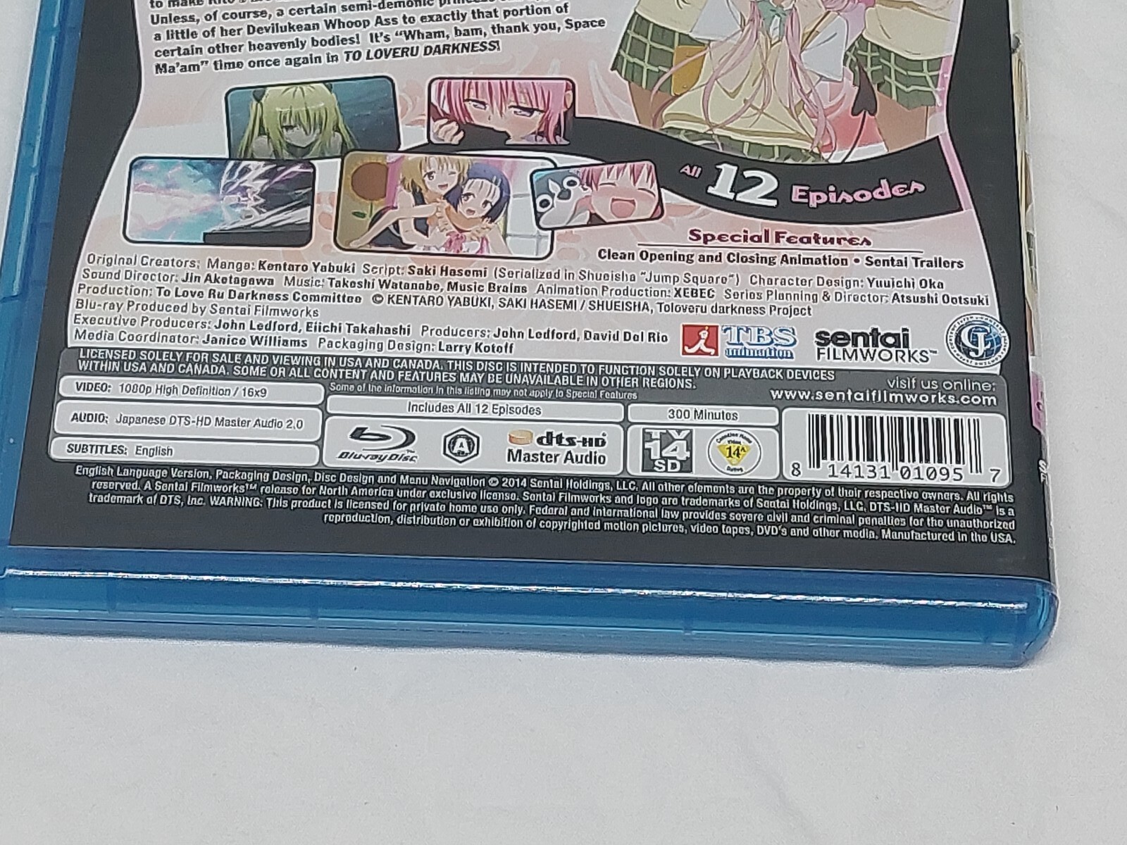 To Love Ru Darkness Season 3 Comp (Bluray) 814131010957 eBay