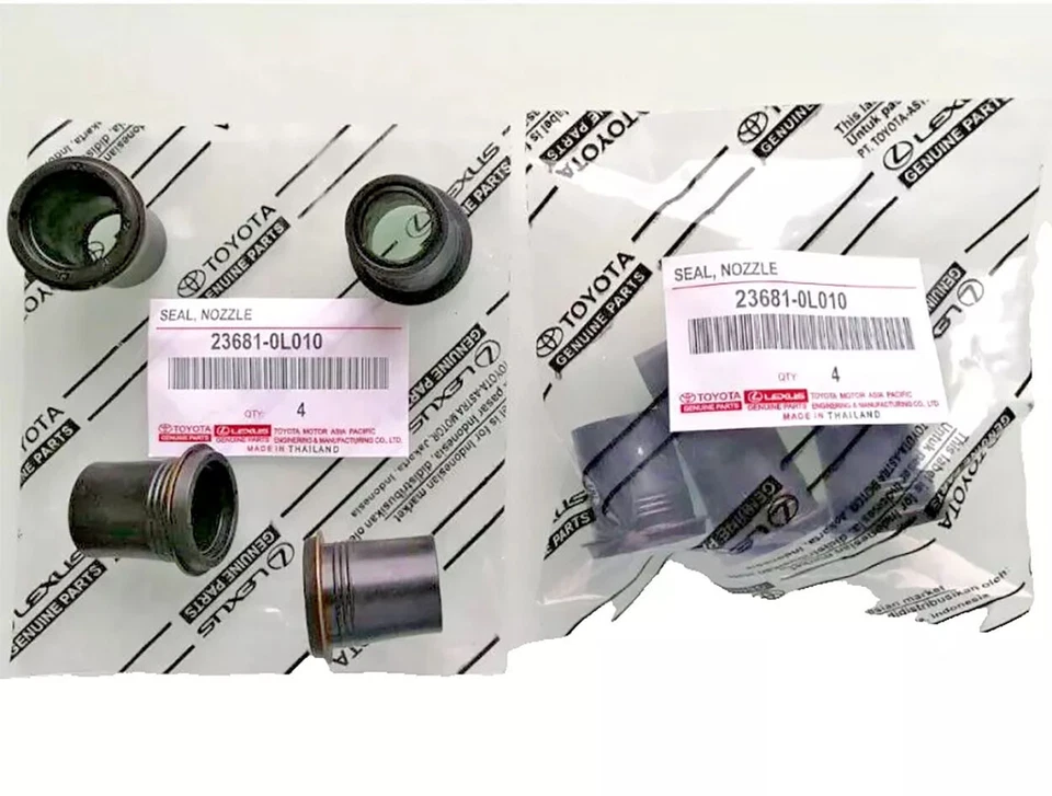 4X OEM Diesel Fuel Injector Seal 23681-0L010 Fits For Toyota Hilux 4Runner 1 2KD - Image 2 of 4