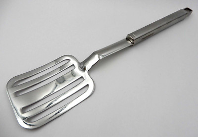 FACKELMANN INOX EDELSTAHL ROSTFREI STAINLESS STEEL SLOTTED FOOD TURNER / SPATULA