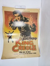 King Creole Elvis Presley Poster By Ren&eacute; Chateau  1986 Portal Publications