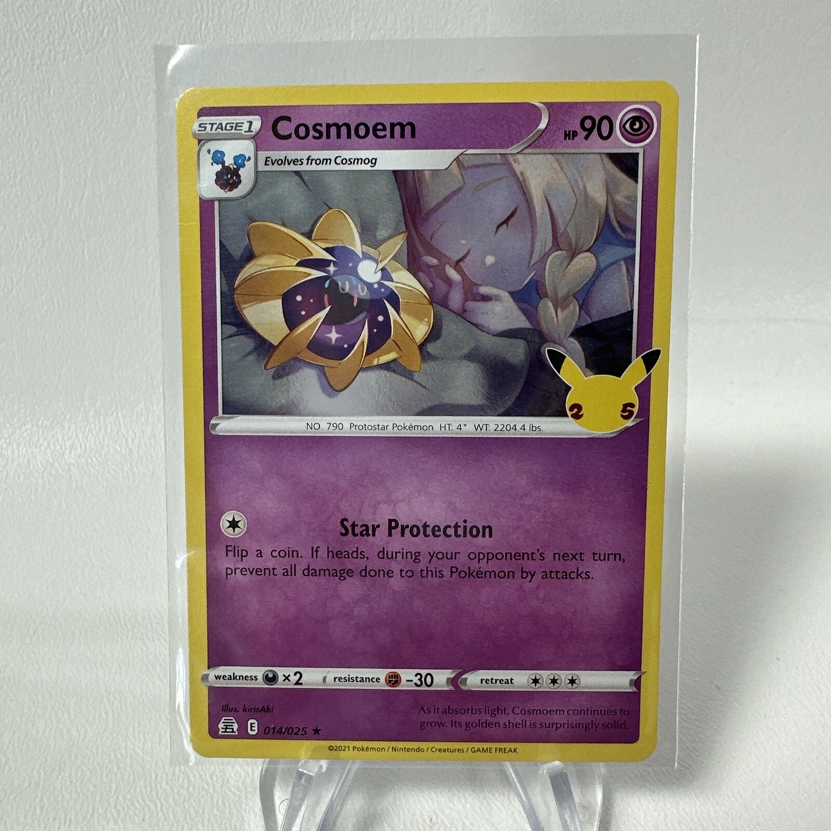 cosmoem pokemon card - Pokmon TCG Pocket Psychic / 90 / Stage 1 Attack 1 Cosmoem & Dialga Celebrations Pokemon