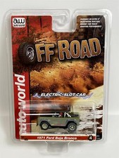 Ford Baja 1971 Bronco Green X Traction Off Road HO Scale Auto World SC375-4