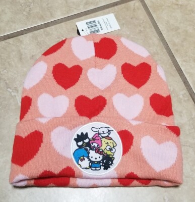 Sanrio Hello Kitty & Friends Valentine's Hearts Beanie