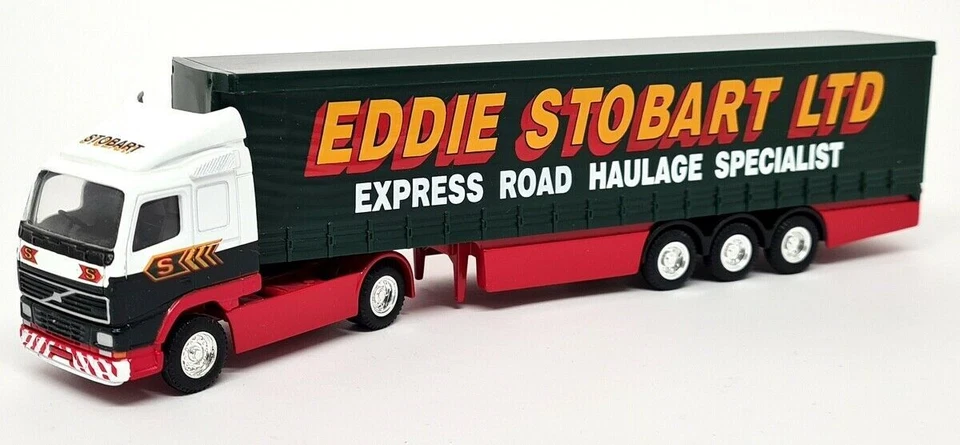 Corgi 1/64 59504 Eddie Stobart Volvo Curtainside Trailer Diecast Truck - Image 3 of 3