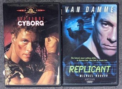 Cyborg 1989/Replicant 2001 DVD Jean-Claude Van Damme Double Feature