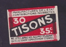 Old Matching Label France BN183270 Herbal