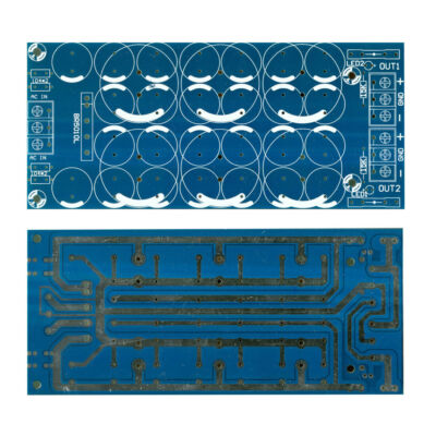 Dual Power Supply Rectifier Filter Power Amplifier Parallel Output PCB Board