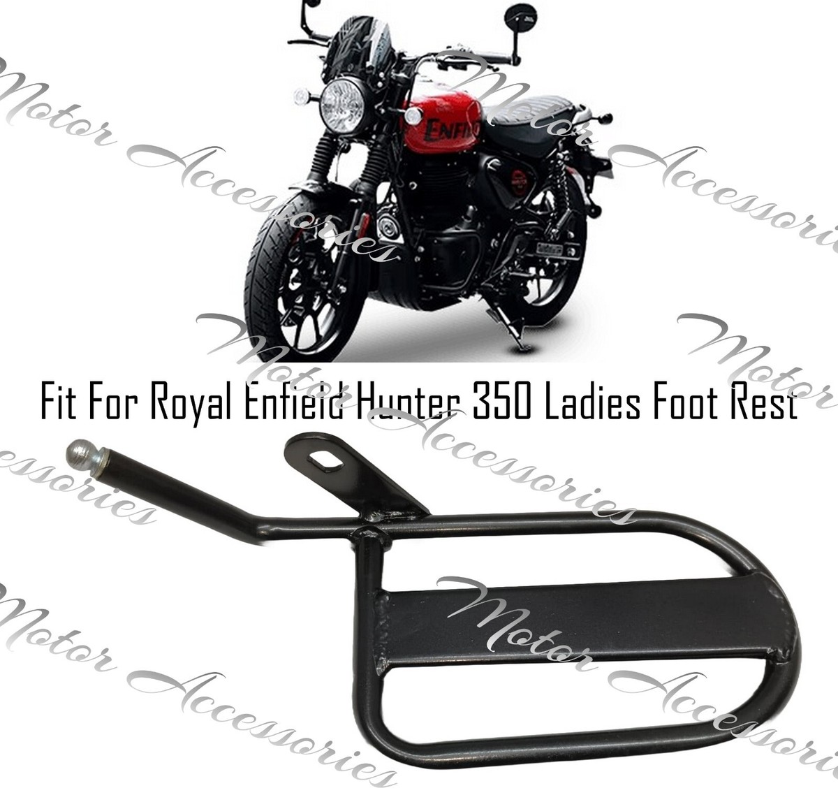 Fit For Royal Enfield Hunter 350 Rear Pillion Ladies Foot Rest