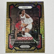 2024 Prizm WNBA Monopoly Cheyenne Parker-Tyus Gold Millionaire Shimmer /500