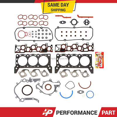 Full Gasket Set for 1996 Ford Windstar 3.8L V6 OHV VIN 4 w/ 3mm Intake Manifold